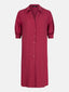 SAMPLE Dress Sienna | Wine red
