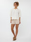 MUSTER Kurzarmbluse Anita | Beige