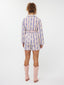 Kimono Ilonka | Denim blue/pink stripe