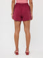 MUSTER Kurzarmkleid Anita | Weinrot