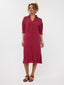 SAMPLE Dress Sienna | Wine red