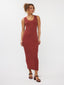 SAMPLE Strickkleid Ariel | Ziegelrot