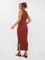 SAMPLE Strickkleid Ariel | Ziegelrot