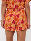 SAMPLE Short Katie | Orange flower