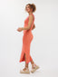Knitted Dress Bodien | Pink/orange