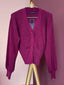 SAMPLE Cardigan Janella | Fuchsia purple