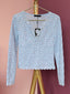 SAMPLE Top Melissa | Light blue