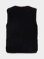 Gilet Evelynn Black/brick