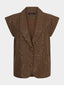 SAMPLE Gilet Peggy | Brown