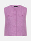 Gilet Amanda | Purple melange