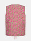 Gilet Esmira | Pink flower