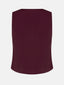 SAMPLE Gilet Kaia | Burgundy