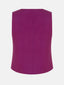 SAMPLE Gilet Kaia | Fuchsia purple