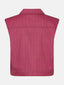 Gilet Marit | Coral pink/burgundy