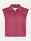 Gilet Marit | Coral pink/burgundy