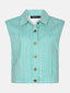 SAMPLE Gilet Marit | Sea green