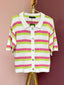 SAMPLE Stricktop Miranda | Limette/Pink