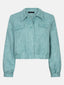 Jacket Jinte | Turquoise melange
