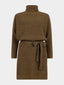 Knitted dress Suzan | Dark olive