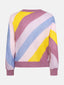 Knitted sweater Bea | Lilac/yellow