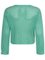 SAMPLE_Knitted sweater Delphine | Turquoise