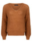 SAMPLE Knitted sweater Maxime | Camel