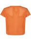 SAMPLE Knitted top Babs | Orange