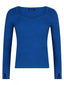 SAMPLE Knitted top Chiara | Blue