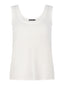 MUSTER Stricktop Kris | Cremefarben