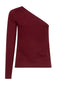 BEISPIEL Stricktop Naya | Weinrot