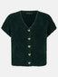 Knitted Cardigan Rochelle | Emerald