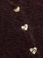 Knitted Cardigan Rochelle | Plum