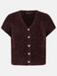 Knitted Cardigan Rochelle | Plum