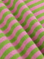 Knitted Dress Bodien | Green/pink