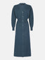 SAMPLE Knitted dress Claudia | Denim blue