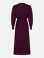 Knitted dress Claudia | Purple