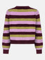 Knitted sweater Aurora | Aubergine
