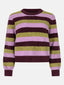 Knitted sweater Aurora | Aubergine