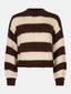 Knitted sweater Brianna | Dark brown
