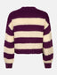 Knitted sweater Brianna | Plum