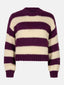 Knitted sweater Brianna | Plum