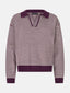 Knitted sweater Eleanor | Plum