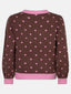 Knitted sweater Emily | Brown/pink