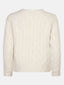Knitted sweater Fiene | Ecru