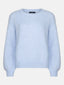 SAMPLE Knitted Sweater Flo | Light blue
