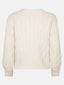 SAMPLE Knitted sweater Jessie | Ecru