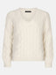 SAMPLE Knitted sweater Jessie | Ecru