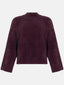 Knitted Sweater Patty | Plum