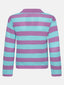Knitted top Agnes | Violet/turquoise