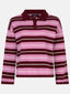 SAMPLE Knitted Top Balou | Burgundy/pink